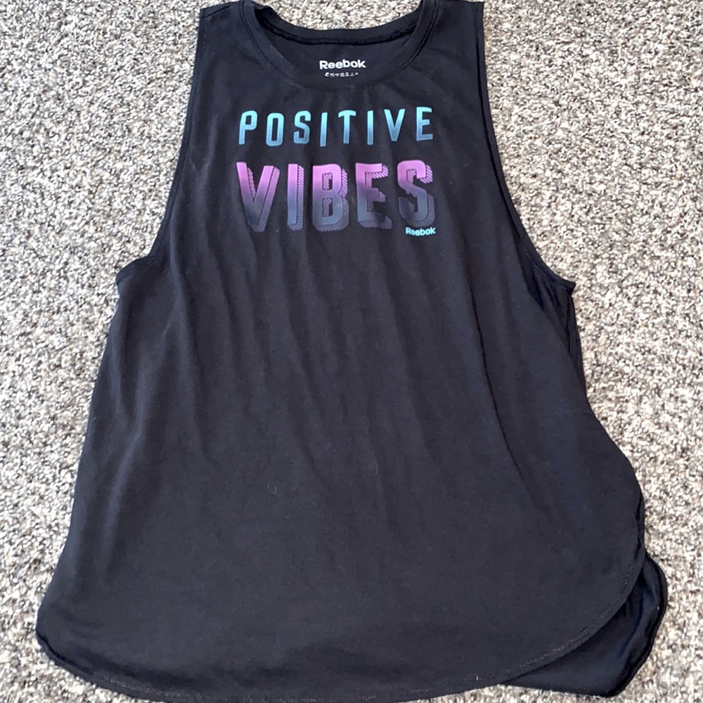 Reebok positive vibes tank top